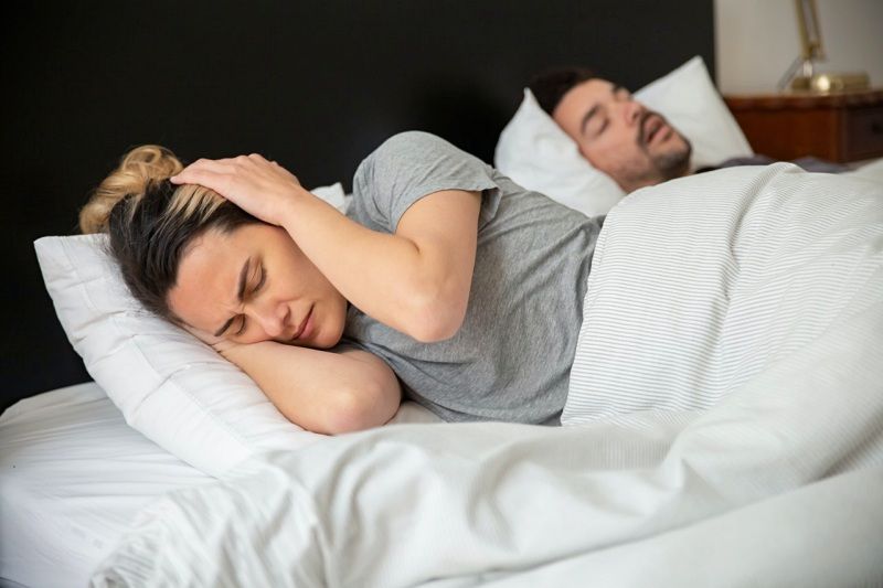 Spooning Couple Sleep Positions
