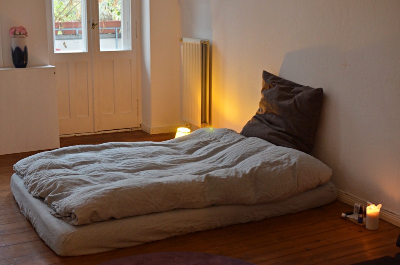 mattress in bedroom at home | mattress on the floor