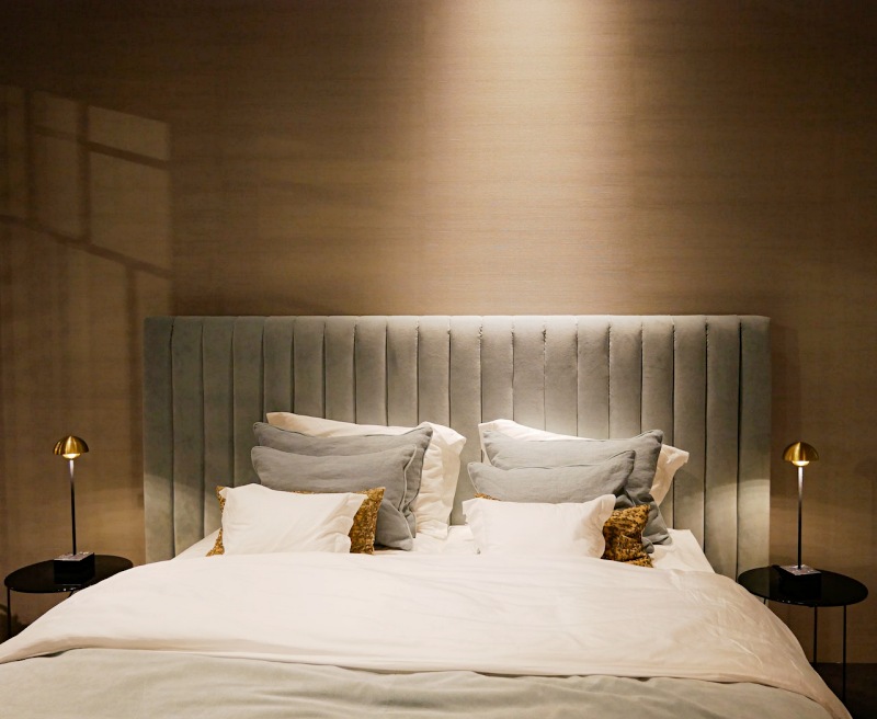 desk lamps on bedside tables | soft vs. firm mattress